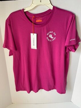 Merrell Women’s  Size XXL  Short-Sleeve Tee - 'Hike On' Graphic NWT